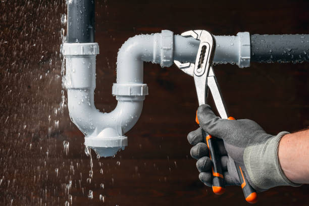 Professional Drain Cleaning technician working in Troy, NH